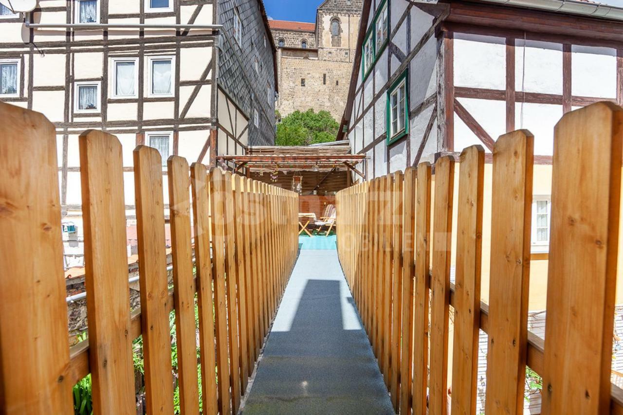 Apartments Unter Dem Schloss Quedlinburg Kültér fotó